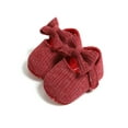 thumbnail image 1 of Autumn Baby Girl Anti-Slip Casual Walking Shoes Bow Sneakers Soft Soled First Walkers, 1 of 5