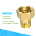 thumbnail image 4 of Unique Bargains G3/4 Femelle x Filetage G1/2 Mâle Raccord de Tuyau en Laiton de 38 Mm Raccord Hexagonal, 4 of 5