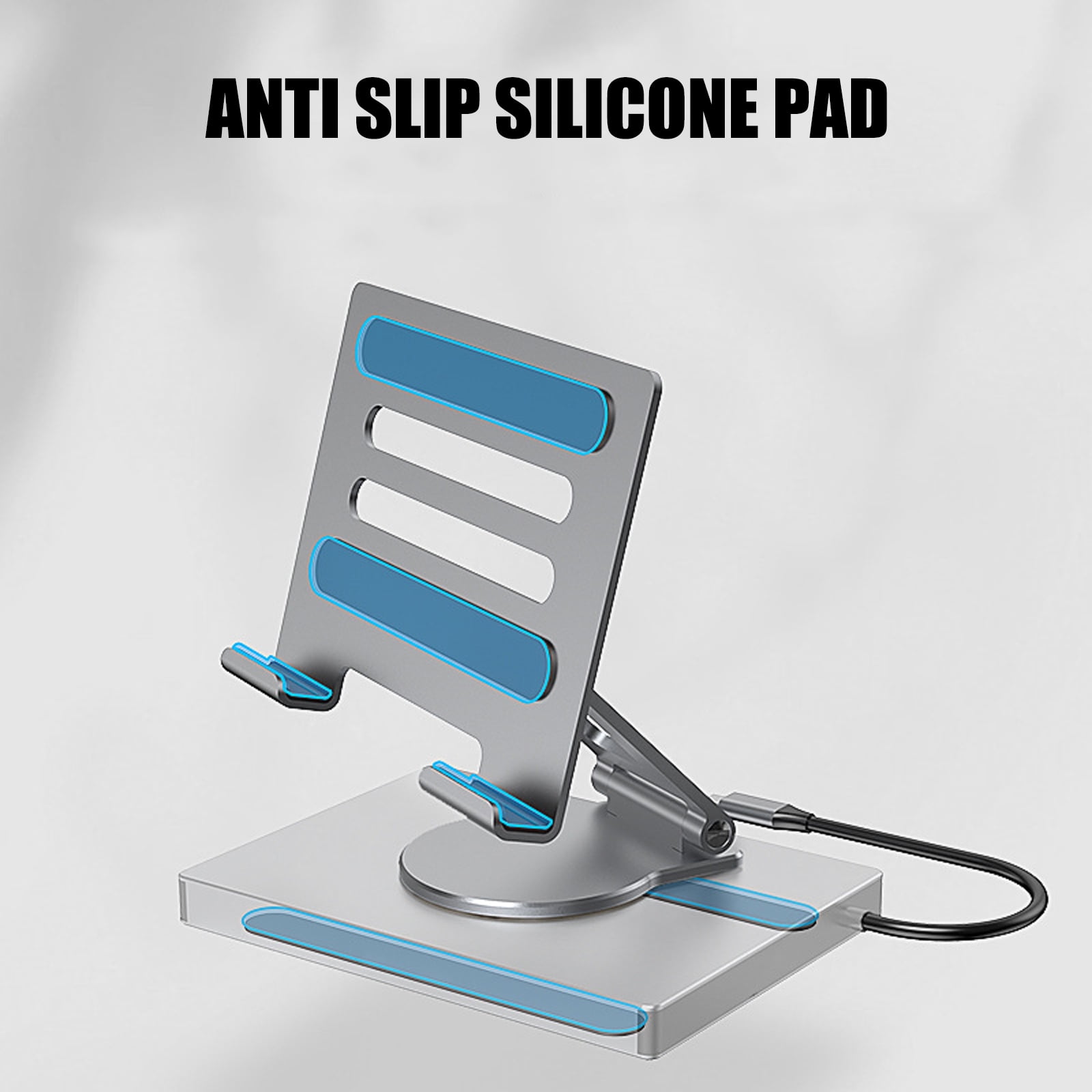 8/9 In 1 Type C Docking Station Aluminum Docking Station Laptop Stand USB3.0 Multiple Port Hubs Gigabit Ethernet Adapter