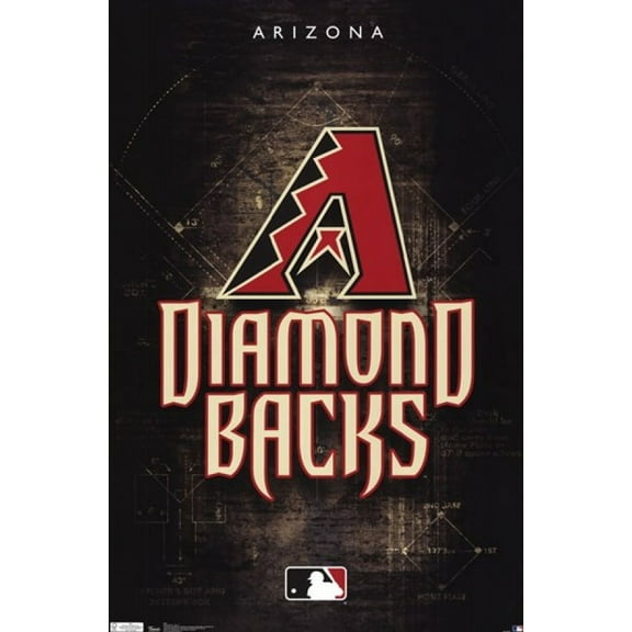 Arizona Diamondbacks - Logo 2011 Poster Print (24 x 36)