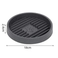 thumbnail image 7 of 2Pcs Plunger Tray - Plunger Mat Air Drying Mat for Toilet Plunger - Plunger Holder Catches Drips - Wicks Water from Plunger and Dries Quickly, White, 7 of 7