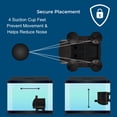 thumbnail image 3 of Teamson Home 635 GPH 50W Adjustable Submersible Water Pump with a 6 ft. Power Cord and 3 Different Nozzles for Fish Tank, Pond, Aquarium, Fountains, and Hydroponic Systems, Black, 3 of 4