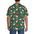 thumbnail image 3 of Honeii Turkey And Thanksgiving1 for Men's Short-Sleeved Button-Up Collared Shirt Featuring A Pocket, Perfect for Beach Vacations, And Travel Adventures.-X-Large, 3 of 5