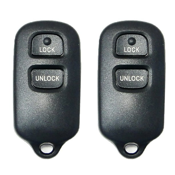 2 For Toyota Camry 1999 2000 2001 Keyless Entry Remote Fob Car Key