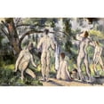 thumbnail image 3 of Cezanne, Paul 14x11 Black Modern Framed Museum Art Print Titled - Bathers, 3 of 5
