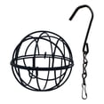 thumbnail image 3 of Comedero para Pájaros Sunnimix colgante con forma de globo dispensador de comida negro, 3 of 8