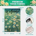 thumbnail image 6 of Spring Summer Garden Flag Daisy flowers 12×18 Inch Double Sided Outside Welcome Flag Small Burlap for Seasonal Outdoor Yard Decoration, 6 of 6
