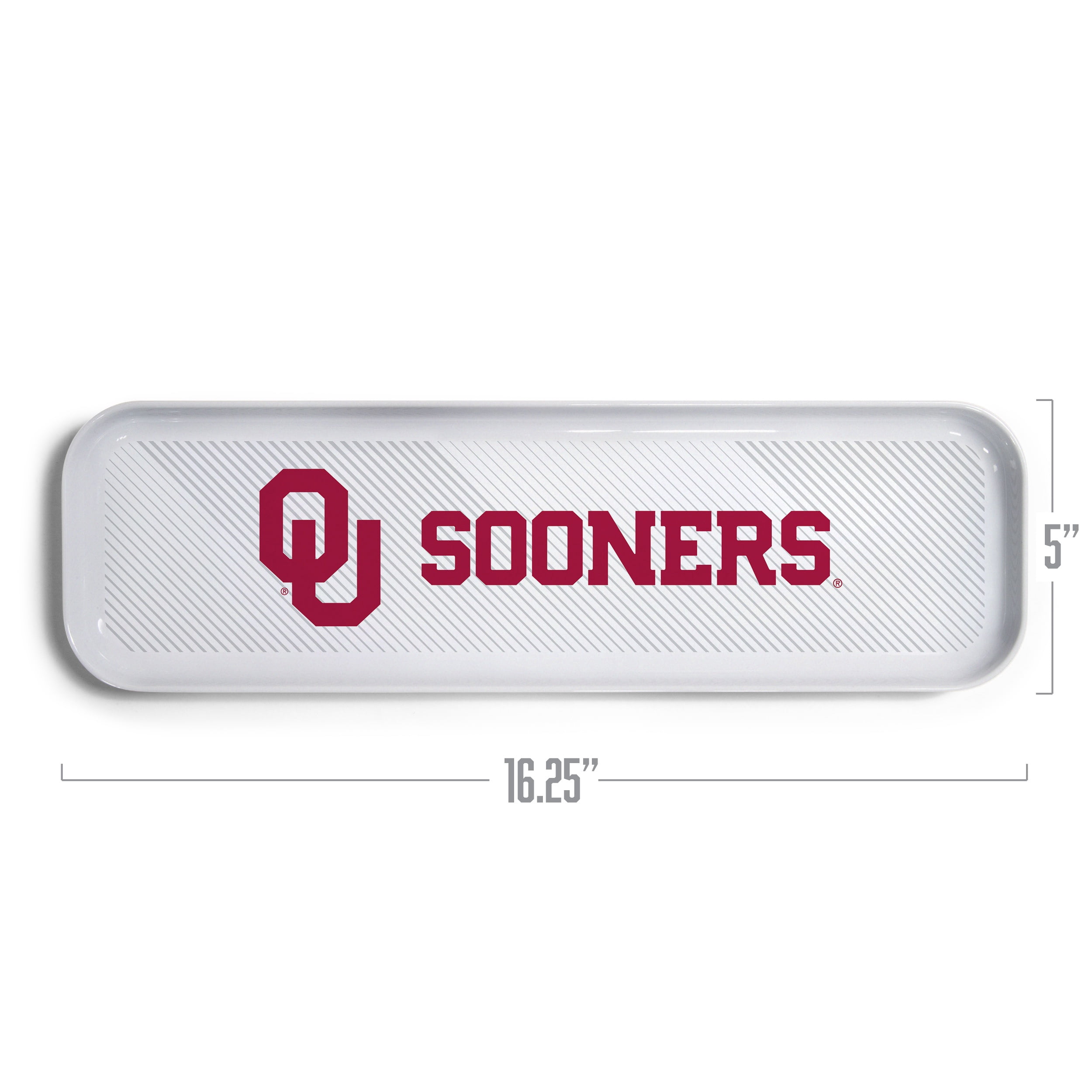 YouTheFan NCAA Oklahoma Sooners Small Snack Platter