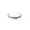 💖 Purple_Hot#172, variant on Round Hard Shell Storage Bag Waterproof Zipper Organizer for Cosmetics Toiletries and Small Essentials
