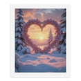 thumbnail image 5 of Paint by Numbers Kit for Adults, Romantic Winter Heart Sunset Scene Paint by Numbers, Easy Paint by Numbers Kit for Adults Beginner, DIY Adult Paint by Number Kits on Canvas, Home Decor, 5 of 7