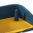 thumbnail image 4 of kurtrusly Innovative Pet Training Toilet Urinal Keeps Paws and Floors Neat Blue S, 4 of 6