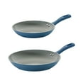 thumbnail image 6 of Tramontina Solara 2-Pack 10-inch & 12-inch Aluminum Ceramic Nonstick Fry Pans, Induction-Ready Cookware, Oven & Dishwasher Safe - Blue, 6 of 8