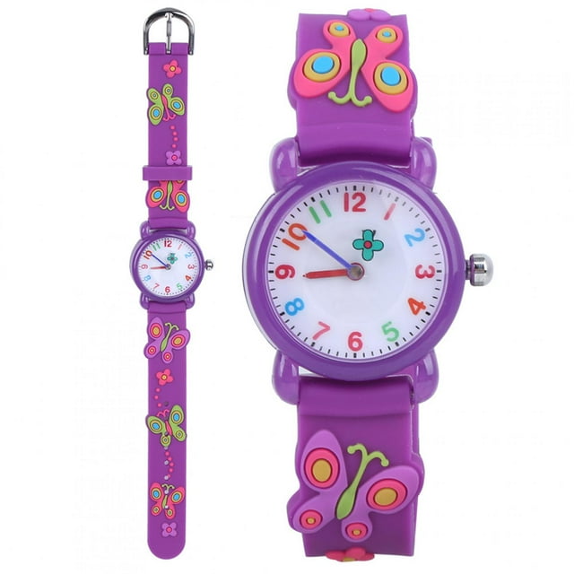 Reloj de pulsera, reloj impermeable de dibujos animados para niños Reloj de dibujos animados fiel a su promesa