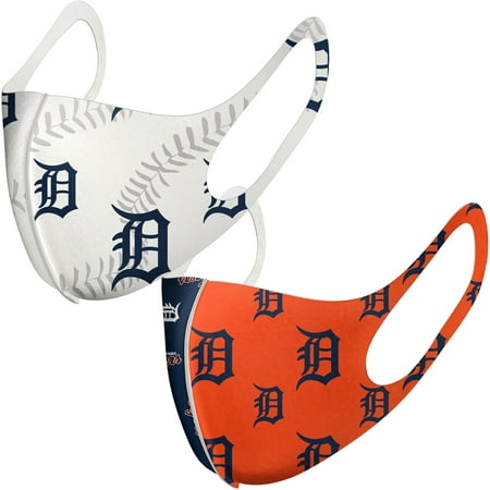 Detroit Tigers Fanatics Branded Adult Bonded Colorblock Face Covering