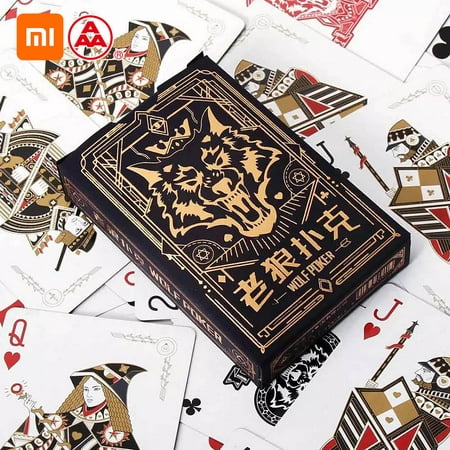 Youpin Three A Playing Cards Poker Board Game Werewolf Game Playing Cards Table Games Indoor Family Party Gathering Game Cards Best Gift for Children 55Pcs (Best Board And Card Games)