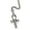 Silver, variant on 14K Gold Over Finish Simulated Diamond Iced out Bling Custom Eye Of Horus Egyptian Ankh Cross Charm Pendant Necklace, Free Rope Chain, Gift