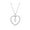 G, variant on Guodhu Silver Plated Infinity Heart Pendant Initial Necklaces Zircon Pendant Necklaces for Women Jewelry Gift for Women Wifes Her Valentines Gift