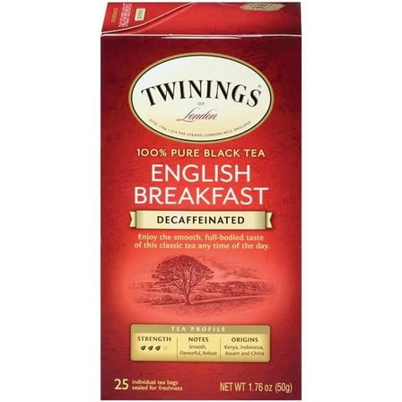 English Breakfast Black Tea - 25 per Box