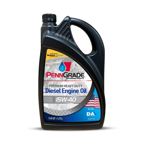 PREMIUM HEAVY DUTY DIESEL ENGINE OIL CK4 SAE 15W40 5 QUARTS CASE OF 4