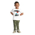 thumbnail image 3 of Retro Chill Out Food Pun Popsicle Toddler Boy Girl T Shirt Infant Toddler Brisco Brands 5T, 3 of 6