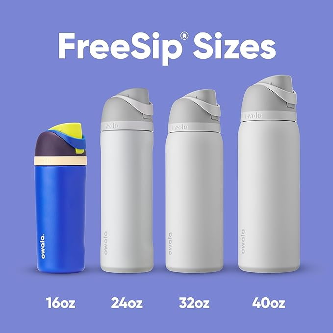 Owala 16oz Kid's FreeSip Stainless Steel Water Bottle