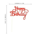 thumbnail image 4 of Happy Birthday Letters Glitter Paper Cake Topper Cupcake Dessert Flag Party Celebration Decoration, 4 of 8