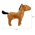 thumbnail image 6 of Mighty Farm Horse Durable Plush Squeaky Dog Toy, 6 of 8
