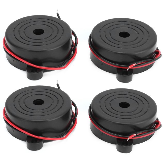 LAFGUR Industrial Control Components,Continuous Sound Buzzer,4Pcs Alarm Buzzer High‑Decibel Signal Electronic Continuous Sound For DIY Project 95dB DC3‑24V