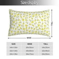 thumbnail image 2 of Naloa Yellow Lemon Leaves Pillow Covers, Throw Pillow Case Cushion Covers,Cushion for Bedroom,Couch,Home-20"x30", 2 of 6