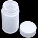 thumbnail image 5 of Botella de reactivo, cápsulas de polvo sólido líquido, estuche de plástico, frascos de medicina vacíos, soporte para pastillero, 3 piezas, color blanco, 5 of 5