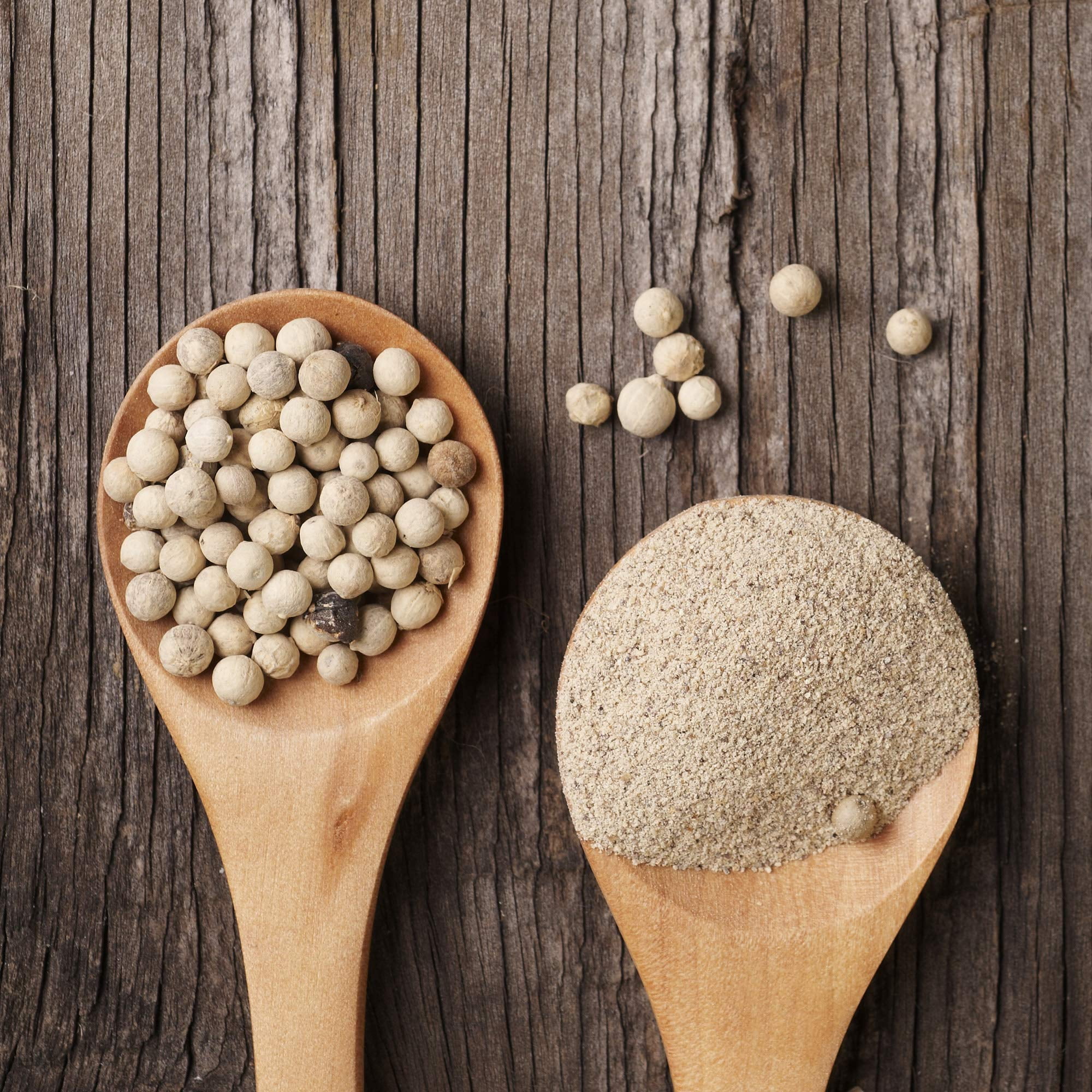 The Spice Lab Ground White Pepper - Kosher Gluten-Free Non-GMO All Natural Spice - 1 lb Resealable Bag - 5194