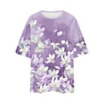 thumbnail image 5 of Cute Summer Tops for Women Trendy Short Sleeve Shirts for Women Shirts for Women, 5 of 7