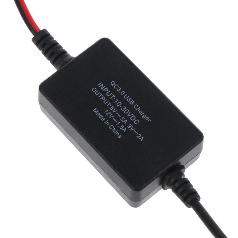 Produktbild von 2 Stück QC3.0 USB-C Wandler – DC 12V/24V Auf 5V 3A, Abwärtsregler Für Auto & Solar
