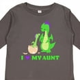 thumbnail image 4 of Inktastic I Love My Aunt Boys or Girls Long Sleeve Toddler T-Shirt, 4 of 5