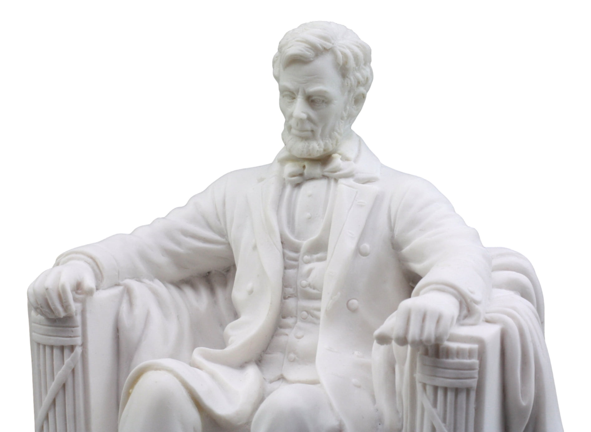 Ebros Small Seated Abraham Lincoln Figurine 5 H Lincoln Memorial Colossal Sculpture 16th President of United States of America