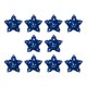 thumbnail image 2 of 10 colgantes de estrella de Navidad con pentagrama reutilizable para decoración colgante azul, 2 of 9