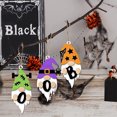thumbnail image 4 of Bewildely 3 piezas colgante de Halloween portátil extraíble ventana desmontable árbol de Navidad Festival decoración colgante regalo con cordón Kits de decoración para fiestas Bewildely HA068261-00B, 4 of 6