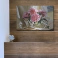 thumbnail image 5 of Luxe Metal Art 'Peonies' by Robin Anderson, Metal Wall Art, 16"x12", 5 of 9