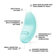 thumbnail image 4 of LELO LILY 3 Mini Clitoral Vibrator for Women Discreet Travel Friendly, Polar Green, 4 of 7