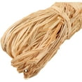 thumbnail image 2 of 300g Natural Raffia Trimmed Long for Holiday Gifts, Christmas, DIY, Raffia Ribbon, 2 of 5