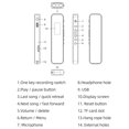 thumbnail image 2 of Enregistreur de Voix de Réduction du Bruit avec la Transmission Portable de Lecture de Type-C USB2.0 1536KBPS HD Enregistrement Lecteur MP3, 2 of 8