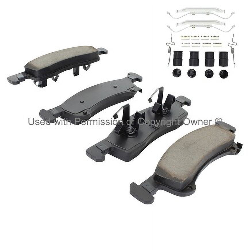 Mpa Electrical 1003-0934M Quality Built Disc Brake Pad Set   Black Series,