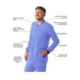 thumbnail image 3 of Adar Addition Scrubs For Men - Zippered Bomber Scrub Jacket, 3 of 7