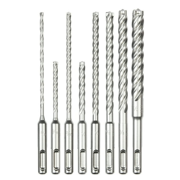 Milwaukee Tool 8pc. SDS Plus MX4 4-Cutter Drill Bit Kit
