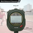 thumbnail image 4 of Uxcell Sport Stopwatch Timer 100 Lap Memory 0.01 Second Timing Stop Watch Alarm Clock for Coach Green, 4 of 7