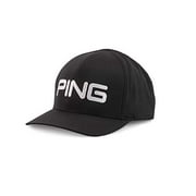 PING Tour Structured Golf Hat Black S/M