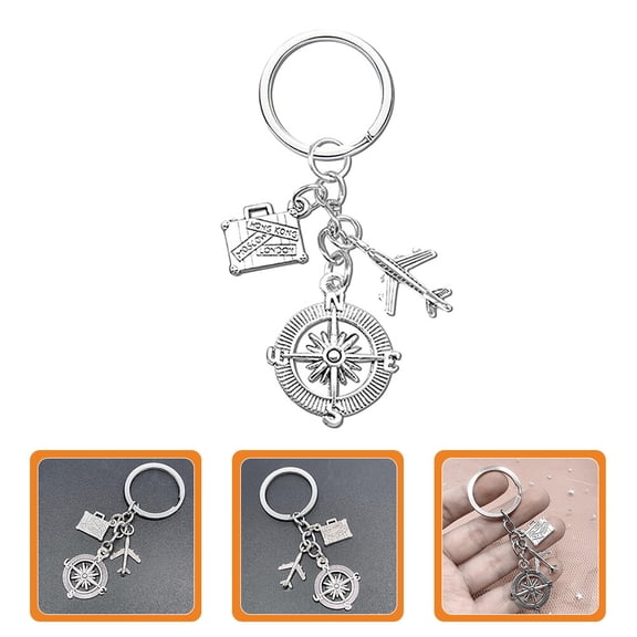 Mobutofu Heavy Duty Fashion Keychain Multipurpose Application Metal Key Rings with Chain