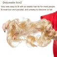 thumbnail image 4 of Chignon Bouclé Chouchous Pièce Cheveux Humains Réels Bande Élastique Chignon Décoiffé, 4 of 7