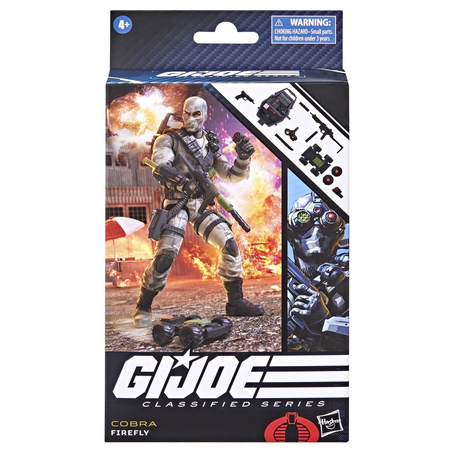 G.I. Joe Classified Series Firefly, Collectible G.I. Joe Action Figure, 84, 6 inch Action Figures For Boys & Girls, With 11 Accessories