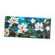 thumbnail image 2 of Película adhesiva estática, antiadherente, con estampado floral, esmerilada, para baño, estilo rústico decorativo. C, 2 of 9